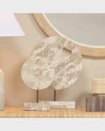 Image 3 of 4: Jamie Young Satellite Marble Stand 