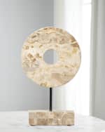 Image 1 of 4: Jamie Young Soleil Marble Stand 