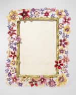 Image 1 of 5: Jay Strongwater Leartes Frame, 4" x 6"