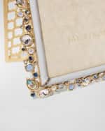 Image 4 of 4: Jay Strongwater Bejeweled Frame, 8" x 10"