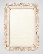 Image 1 of 4: Jay Strongwater Bejeweled Frame, 4" x 6"