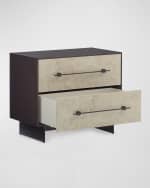 Image 2 of 5: John-Richard Collection Nouvelle 2-Drawer Nightstand
