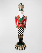 Image 2 of 4: MacKenzie-Childs Classic Courtly Trophy Nutcracker