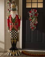 Image 1 of 4: MacKenzie-Childs Classic Courtly Trophy Nutcracker