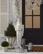 Image 1 of 3: MacKenzie-Childs Crystal Palace Trophy Nutcracker