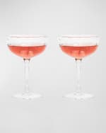 Image 2 of 5: Juliska Puro Cocktail Coupe Glasses, Set of 2 