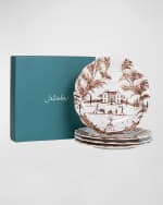 Image 2 of 6: Juliska Country Estate Harvest Assorted Party Plates, Set of 4 