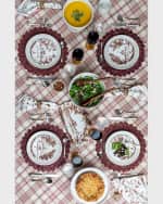 Image 5 of 6: Juliska Country Estate Harvest Assorted Party Plates, Set of 4 