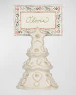 Image 2 of 5: Juliska Berry and Thread North Pole Tree Place Card Holder, Set of 4 White