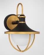 Image 2 of 5: Crystorama Atlas 1-Light Outdoor Sconce