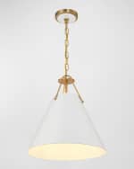 Image 1 of 5: Crystorama  Xavier 3-Light Pendant Light 