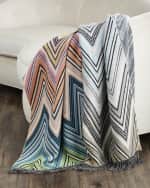 Image 1 of 4: Missoni Home Plume Wool-Blend Throw, 51" x 75"