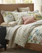 Image 4 of 4: Designers Guild Fiore d'Acqua Reversible Duvet, King