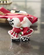 MacKenzie-Childs Nick's Pick Santa & Mrs. Claus Salt and