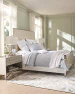 Image 2 of 2: Matouk Malibu Boudoir Sham