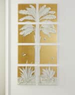 Image 1 of 5: Tommy Mitchell "Palm Tree" 8-Panel Wall Art
