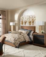 Image 2 of 3: Tommy Mitchell "Agapanthus" 8-Panel Wall Art
