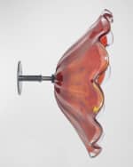 Image 4 of 4: Dale Tiffany Fiore Art Glass Wall Decor, 12" Round 