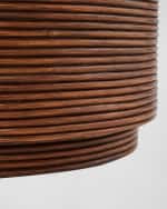 Image 4 of 5: Piper Rattan Side Table
