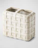 Image 1 of 2: Kassatex Cane Toothbrush Holder