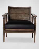 Image 2 of 7: Four Hands Xavier Leather Accent Chair