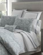 Image 4 of 5: Matouk x Schumacher Granada Duvet Cover, KING
