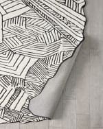 Image 4 of 8: Global Views Searchlight Hand-Tufted Rug