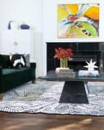 Image 6 of 8: Global Views Searchlight Hand-Tufted Rug