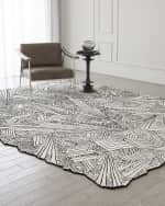 Image 2 of 7: Global Views Searchlight Hand-Tufted Rug