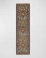 Image 1 of 6: Surya Rugs Cappadocia Sage Hand-Knotted Runner, 2' x 8'