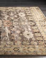 Image 7 of 8: Surya Rugs Cappadocia Rust Hand-Knotted Rug, 6' x 9'