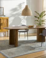 Image 2 of 6: Surya Rugs Cappadocia Pale Blue Hand-Knotted Rug, 4' x 6'