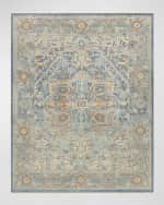 Image 1 of 6: Surya Rugs Cappadocia Pale Blue Hand-Knotted Rug, 8' x 10'