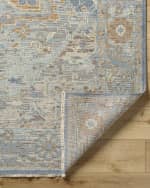 Image 6 of 6: Surya Rugs Cappadocia Pale Blue Hand-Knotted Rug, 8' x 11'