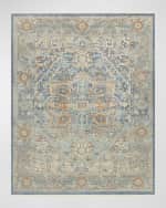 Image 1 of 6: Surya Rugs Cappadocia Pale Blue Hand-Knotted Rug, 8' x 11'