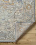 Image 6 of 7: Surya Rugs Cappadocia Pale Blue Hand-Knotted Rug, 10' x 14'
