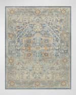 Image 1 of 7: Surya Rugs Cappadocia Pale Blue Hand-Knotted Rug, 10' x 14'