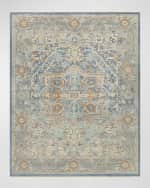 Image 7 of 7: Surya Rugs Cappadocia Pale Blue Hand-Knotted Rug, 10' x 14'