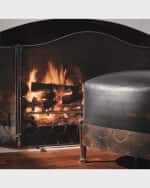 Image 3 of 5: Jan Barboglio Nelson Triple Panel Fireplace Screen