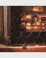 Image 4 of 5: Jan Barboglio Nelson Triple Panel Fireplace Screen
