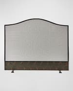 Image 1 of 3: Jan Barboglio Nelson Single Panel Fireplace Screen