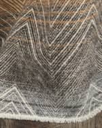 Image 3 of 3: Missoni Home Marea Wool/Cashmere Throw, 51" x 75"