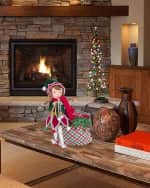 Image 2 of 3: Katherine's Collection Winter Snowdrop Elf with Bag