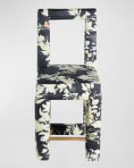 Image 2 of 4: Peninsula Home Collection Santander 25" Counter Stool