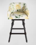 Image 3 of 5: Peninsula Home Collection Loren Swivel 30" Bar Stool