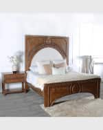 Image 2 of 2: Peninsula Home Collection Madrid Nightstand