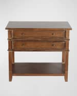 Image 1 of 2: Peninsula Home Collection Madrid Nightstand