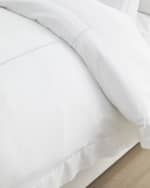 Image 1 of 5: Sferra Marcus Classic 3-Piece Full/Queen Duvet Set