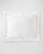 Image 3 of 3: Sferra Marcus Classic 3-Piece Full/Queen Duvet Set