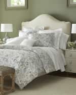 Image 4 of 5: Sferra Rossana King Duvet Set